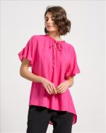 BLOUSE COTTON SHORT SLEEVE - Image 16