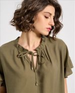 BLOUSE COTTON SHORT SLEEVE - Image 23