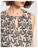 BLOUSE CHIFFON PRINTED - Image 3