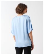 BLOUSE V NECK SATIN - Image 20