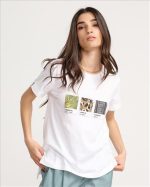 T-SHIRT PRINTED COTTON