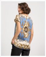 BLOUSE SATIN PRINT FABRIC - Image 4