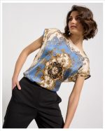 BLOUSE SATIN PRINT FABRIC - Image 6