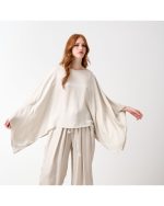 BLOUSE SATIN OVERSIZE