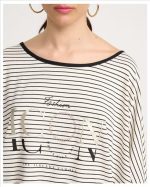 BLOUSE STRIPES PRINTED - Image 3