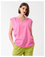 BLOUSE COTTON SLEEVELESS