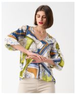 BLOUSE V NECK PRINTED - Image 2