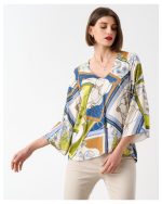 BLOUSE V NECK PRINTED - Image 3