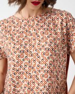BLOUSE PRINTED FRONT - Image 4