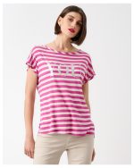 BLOUSE STRIPES PRINTED