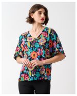 BLOUSE COTTON FLOWER PRINT - Image 3