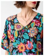 BLOUSE COTTON FLOWER PRINT - Image 4