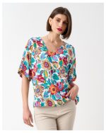BLOUSE COTTON FLOWER PRINT - Image 6