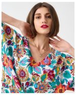 BLOUSE COTTON FLOWER PRINT - Image 8