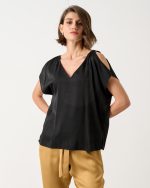 BLOUSE CUT OFF SHOULDER - Image 2