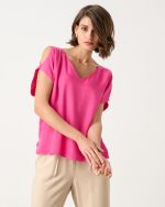 BLOUSE CUT OFF SHOULDER - Image 6