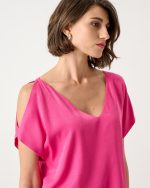 BLOUSE CUT OFF SHOULDER - Image 7