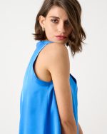 BLOUSE SATIN V NECK - Image 8