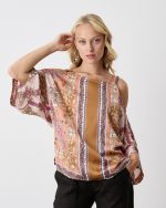BLOUSE PRINTED SATIN - Image 2