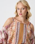 BLOUSE PRINTED SATIN - Image 4
