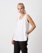 BLOUSE COTTON SLEEVELESS