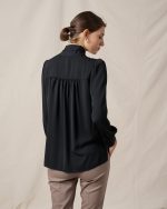BLOUSE CREPE TIE NECK - Image 4