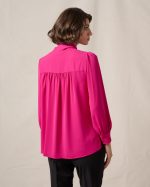 BLOUSE CREPE TIE NECK - Image 8