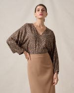 BLOUSE COTTON ANIMAL PRINT