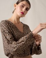 BLOUSE COTTON ANIMAL PRINT - Image 3