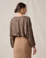 BLOUSE COTTON ANIMAL PRINT - Image 4