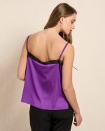 BLOUSE SATIN SPAGHETTI STRAPS - Image 8