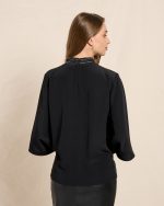 BLOUSE MOCK NECK - Image 4