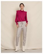 BLOUSE KNITTED HIGH COLLAR - Image 6