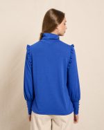 BLOUSE KNITTED HIGH COLLAR - Image 9