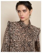 BLOUSE KNITTED ANIMAL PRINT - Image 3