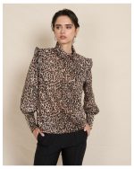 BLOUSE KNITTED ANIMAL PRINT - Image 5