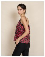 BLOUSE PRINTED SPAGHETTI STRAPS - Image 4