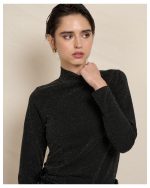 BLOUSE HIGH NECK LUREX - Image 3
