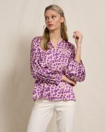 BLOUSE SATIN PRINTED - Image 2