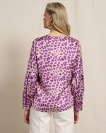 BLOUSE SATIN PRINTED - Image 4