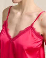 BLOUSE SATIN SPAGHETTI STRAPS - Image 3