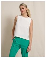 BLOUSE LINEN SLEEVELESS - Image 9