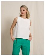 BLOUSE LINEN SLEEVELESS - Image 10