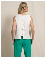BLOUSE LINEN SLEEVELESS - Image 12