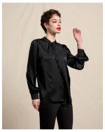 BLOUSE SATIN LONG SLEEVE - Image 2