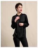 BLOUSE SATIN LONG SLEEVE - Image 3