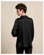 BLOUSE SATIN LONG SLEEVE - Image 4
