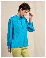 BLOUSE SATIN LONG SLEEVE - Image 7