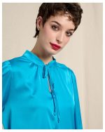 BLOUSE SATIN LONG SLEEVE - Image 10