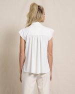 BLOUSE CREPE SLEEVELESS - Image 4